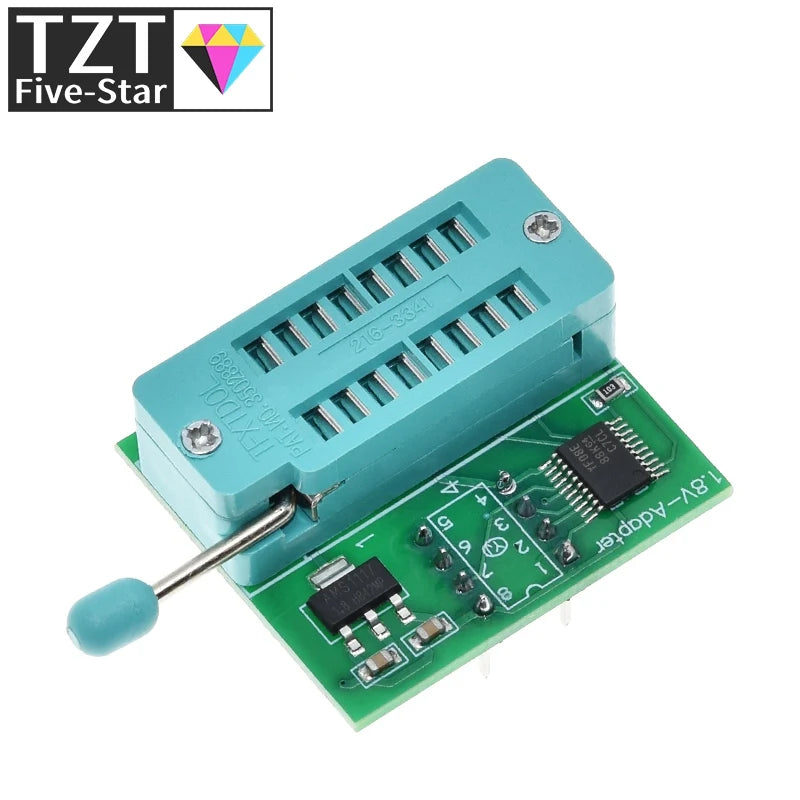 GREATZT 1.8V adapter for Iphone or motherboard 1.8V SPI Flash SOP8 DIP8 W25 MX25 use on TL866CS TL866A EZP2010 EZP2013 CH341
