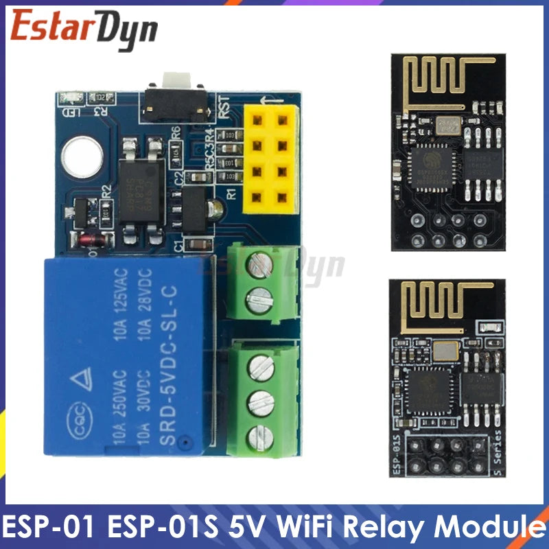 ESP8266 ESP-01 ESP-01S 5V WiFi Relay Module Things Smart Home Remote Control Switch Phone APP Wireless WIFI Module For