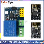ESP8266 ESP-01 ESP-01S 5V WiFi Relay Module Things Smart Home Remote Control Switch Phone APP Wireless WIFI Module For