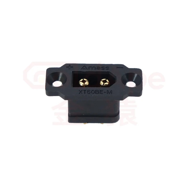 Amass XT60BE-M Battery Connector XT60 Male Plug Gold-plated XT60 Mountable Connector Yellow Socket Or XT60H-F Quickly Charge