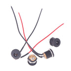 5/10pcs 5.5 X 2.1mm 5.5*2.5mm Convenient Snap Type DC Power Jack Socket Female Panel Mount Connector Port
