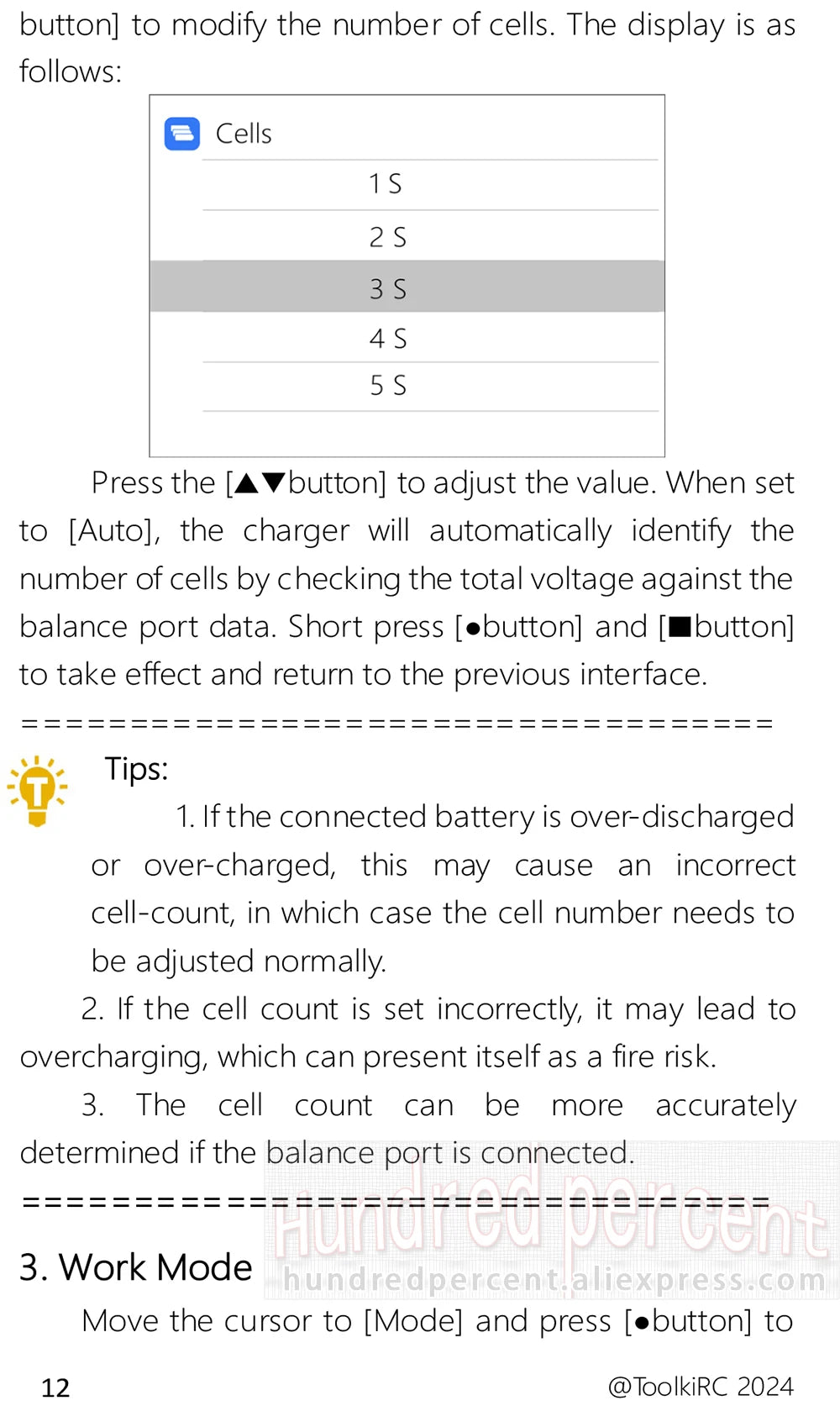 ToolkitRC M6AC Smart Lipo Battery Charger Discharger AC 120W DC300W MAX30A for 1-6S Battery FPV Model Spare Part LiHV LIFE LILON