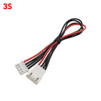 JST-XH 2S 3S 4S 5S 6S 7S 8S LiPo Battery Balance Charger Plug Line Extension Cord Wire Balancer Connector Cable 10/20/30CM 22AWG