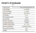 10A SSR 25A Solid State Relay 40A Output 3-32VDC 24-480VAC 220V Single Phase DC TO AC 40A Relay SSR HeatSink SSR 40DA