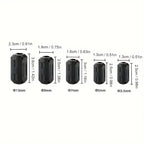 6/10PC Snap Magnetic Ring Ferrite Filter For Cable Shield Removable EMC Inner Diameter  5mm 7mm 9mm 11mm 13MM Degaussing Filter