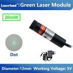 Green Laser Diode Module 20mW Dot Line Cross Projector for Alignment of Cloth Cutting Location