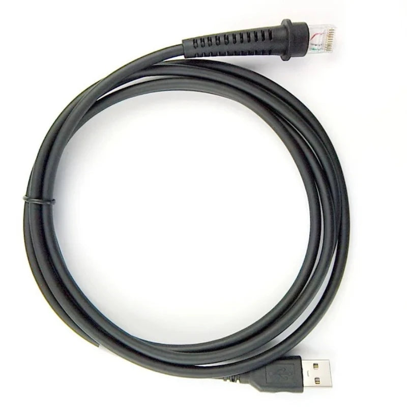 2pcs BarCode Scanner USB/RS232 Cable 2M(7ft) Straight For Newland HR1030 HR200 HR15Z NLS-HR100 1030HR15 OY20 FR40