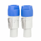 20PCS Powercon Connector Male Plug NAC3FCA NAC3FCB Socket NAC3MPA AC Cable 20A 250V Power Plug Adapter for Stage Light LED Scre