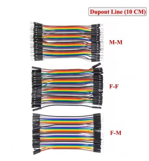 Dupont Line 10CM 20CM 30CM 40Pin Male to Male + Male to Female and Female to Female Jumper Wire Dupont Cable for Arduino DIY KIT