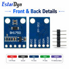 Estardyn BH1750 BH1750FVI GY-302 Digital Ambient Light Sensor Module I2C 3V-5V for DIY Electronics