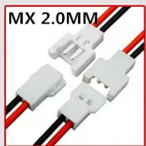 JST 1.25 Male Female Wire Connector PH2.0/MX2.0/SM2.54/XH2.54 Pitch 1.25/2.0/2.54mm 2P 3P 4P 5P 6P JST Plug Jack Terminal Cable