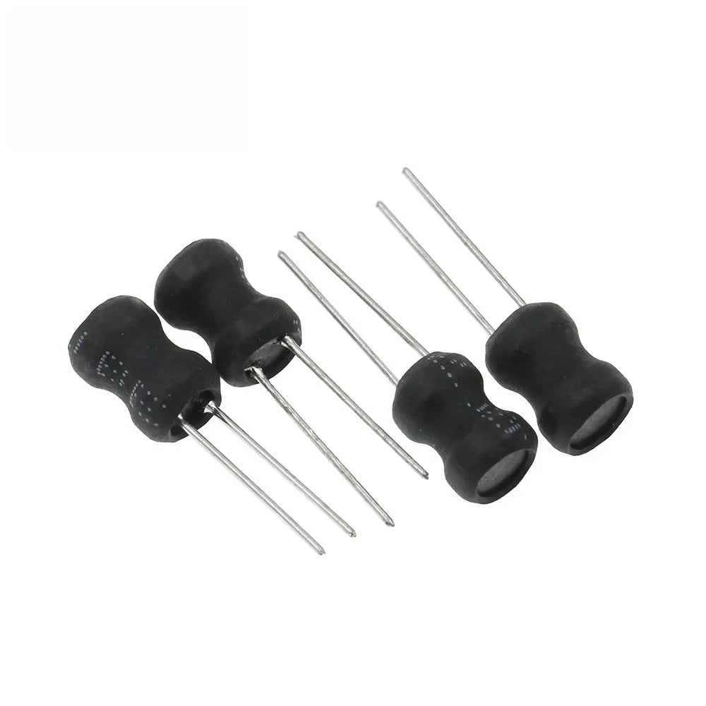 10PCS 0608 6*8mm I-shape Power Inductor Inductance Copper Coil  68Uh 100Uh 150UH 220/330/470UH 1MH 2.2MH 3.3MH 4.7MH 10MH Hot