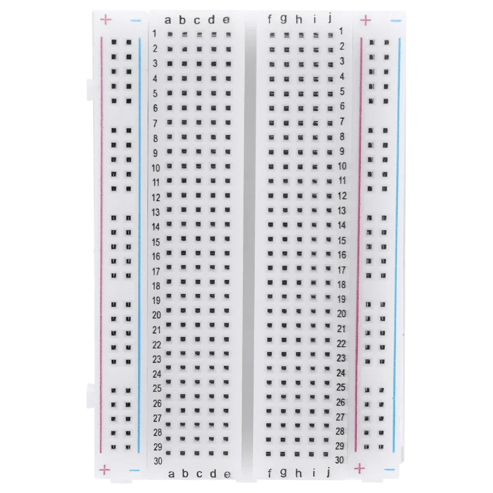 1-20pcs 400 Tie Points Solderless PCB Breadboard Spliceable Mini Universal Test Protoboard for Experiment Test Robot