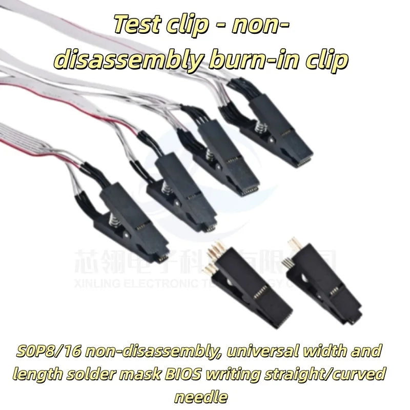 CH341A/B Programmer Adapter+SOP8 Clip+SOIC8 Adapter with Cable+1.8V Adapter CH341A EEPROM Flash BIOS USB Programmer ZIF Adapter