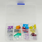 30/25pcs Blade Fuse Assortment Kit Standard Mini Fuse Mixed Motorcycle Circuit Fuse 2A 3A 5A 7.5A 10A 15A 20A 25A 30A 35A 40A