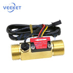 Brass Flow Sensor Thread Hall Sensor YF-B1/B2/B3/B5/B7 Switch Water Flow Sensor Flow Meter Hall Turbine Flow Meter