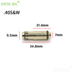 Outdoor CS Game Red Laser Cartridge Bore Sighter .380ACP/.40S&W/223Rem Training 2MW Laser Bullet Sports Toy Accessories QQ56