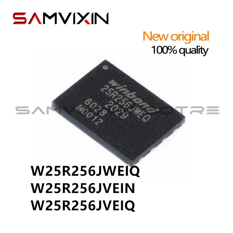 1-5pcs/lot W25R256JWEIQ 25R256JWEQ W25R256JVEIN 25R256JVEN W25R256JVEIQ 25R256JVEQ WSON-8 256Mbit NOR Flash SPI MEMORY chip ic
