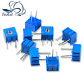 10PCS 3362P Trimmer Potentiometer 100R 200R 500R 1K 2K 5K 10K 20K 50K 100K 500K 1M Ohm Adjustable Resistance 3362P 103