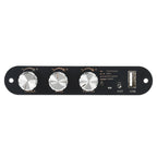 ZK-1001U TPA3116D2 Mono 100W Bluetooth 5.3 Amplifier Board 9-24V Boost AUX USB Bass Treble for DIY TWS Speaker