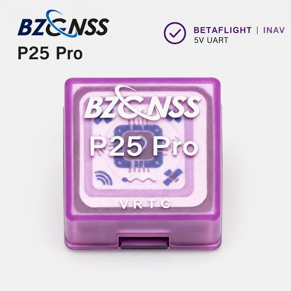 BZGNSS P25 Pro FPV GPS Module 5V 10Hz High Precision GPS Rescue Return to Home for Betaflight INAV Fixed Wing BN-220 Alternative