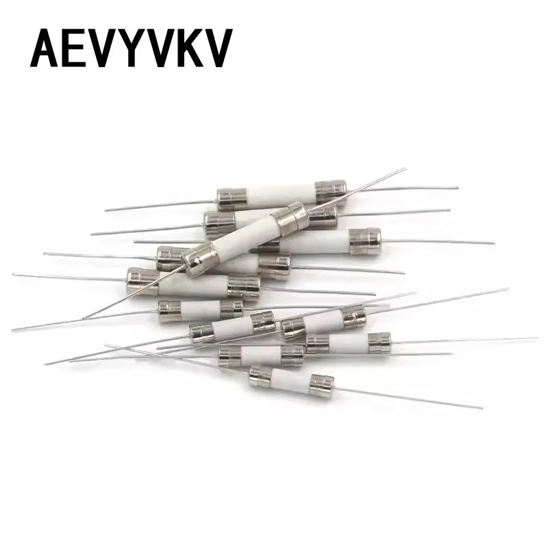 10-100PCS 5*20mm Ceramic fuse Slow Blow tube fuse With a pin 5x20mm 250V 0.5A 1A 2A 3A 4A 5A 6A 7A 8A 10A 12A 15A 20A 25A 30A
