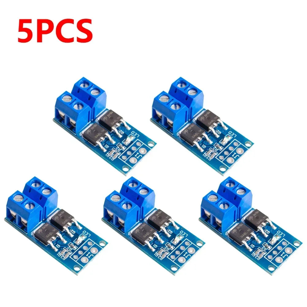 1 - 20pcs 15A 400W MOSFET Trigger Switch Drive Module PWM Regulator Control Panel DC 5V-36V Electronic Switch Control Board