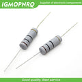 10pcs 5W Carbon Film resistor 5% 1R ~ 1M 2.2R 10R 22R 47R 51R 100R 150R 470R 1K 4.7K 10K 47K 1 2.2 10 22 47 51 100 150 470 Ohm
