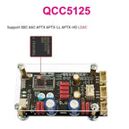 Bluetooth 5.1 Receiver QCC5125 QCC3034 LDAC APTX HD Wireless Adapter USB PCM5102 DAC Audio Decoder Board 24Bit/96Khz For AMP