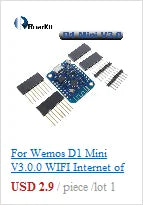 ESP8266 CH340G NodeMcu V3 Lua Wireless WIFI Module Connector Development Board ESP-12E Micro USB CH9102X CP2102 Based L293D