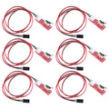 6Pcs Micro Limit Switch with Lever for 3D Printer Mechanical Endstop Module High Precision Printing Stable Reliable Copper Wire
