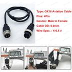 1Pcs GX16 2 3 4 5 6 7 8 10 Pin Male to Female Extension Cable GX-16 Aviation Connector for CCTV Camera Security DVR 1m 2m 5m 10m