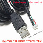 usb touch screen camera terminal cable xh2.54/ph2.0/mx1.25/sh1.0 motherboard usb connection cable