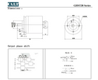 CALT GHST38 38Mm Outer 6Mm Shaft Rotary Encoder Pushpull Line Driver HTL NPN PNP Output For Industrial Automation Control