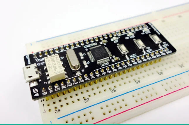 STM32 ARM Cortex-M3 STM32F103C8T6 Development Board with RS232 RS485 CAN MP3 USB Breadboard OLED