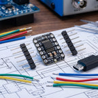 5V 3.3V Logic Level Shifter Modules Multi Purpose Auto Direction Signal Level Shifter Lightweight for Hardware Development
