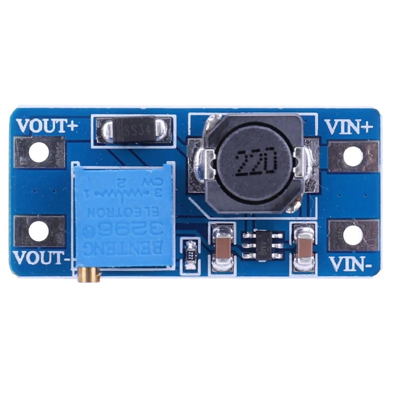 1PC MT3608 DC-DC Step Up Converter Booster Power Supply Module Boost Step-up Board Output TYPE-C / Micro USB 2A 28V Max