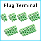 10PCS KF2EDG 3.5/3.81 2P/3P/4P/5P/6P/8P/12P-16PIN PCB Plug Terminal Block Connector+Pin Header Socket 3.5mm 3.81mm Pitch 15EDGK