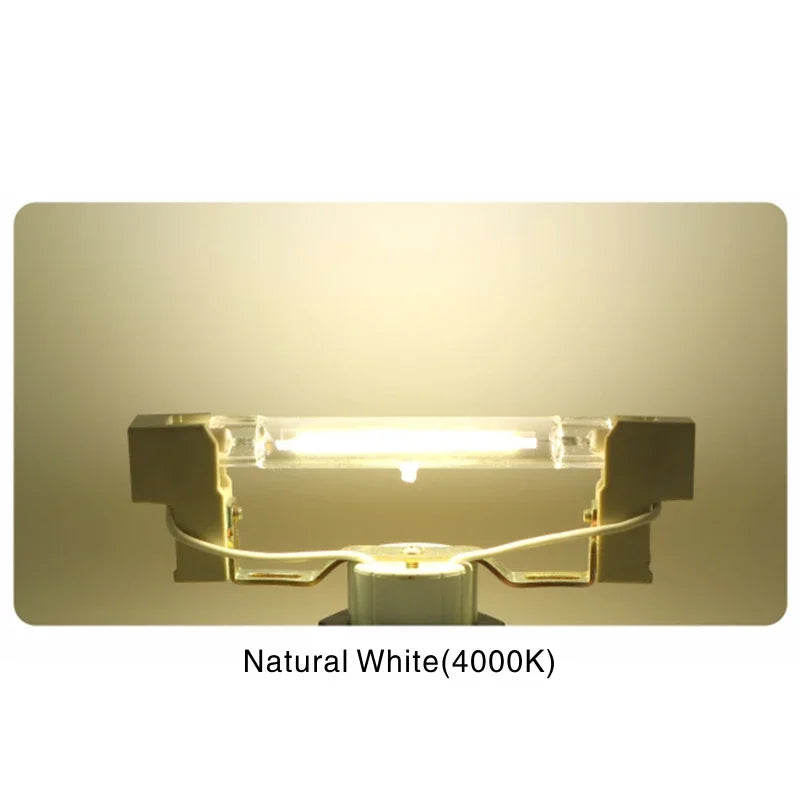 5/10Pcs Bright LED R7s COB Glass Tube AC 110V 220V 5W 10W 20W 78mm 118mm Corn Light Bulb J78 J118 Home Replace Halogen Lamp