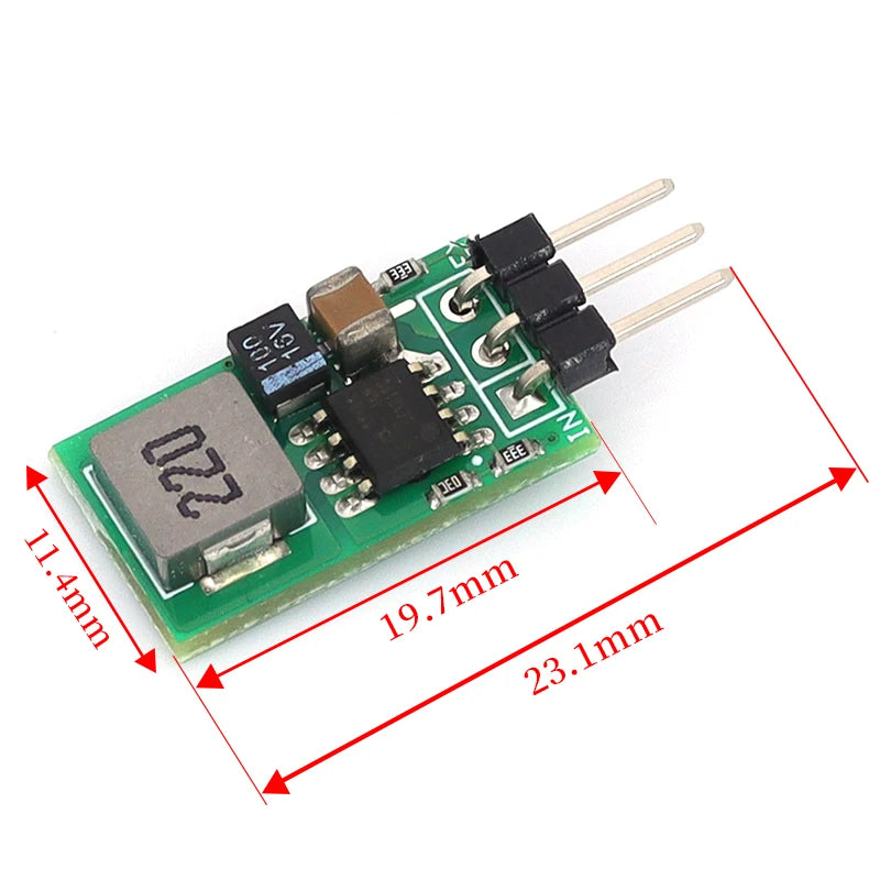 DC5.5-32V to 5V/1A Voltage Regulator Replace TO-220 LM7805 5V Positive Voltage Regulators Input 5.5-32v To 5v1a Buck Module