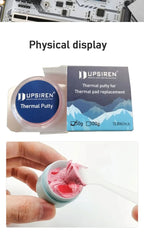 UPSIREN Thermal Putty UTP-8 For VGA GPU IC Processor Rapid Cooling Thermal Pad Replacement Heat Blocking Putty High Performance