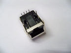 10pcs J0026D21BNL J0026D21 Right Angle with LED MAGJACK 1PORT 100 BASE-TX 1x1 Tab-DOWN RJ45 Connector