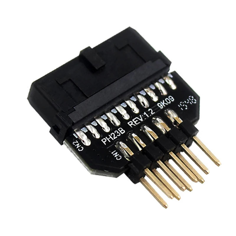 1PCS Front Panel Plug Connector USB3.0 19-pin To USB 9Pin Adapter For Motherboard