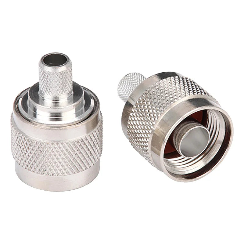 RF Coax Connector L16 N Male PLUG for RG59 LMR240 CNT240 Cable Adapter
