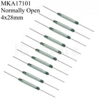 100PCS Magnetic Reed Switch Sensor GPS-11 GPS-14A GPS-14B MKA07101 MKA10110 MKA17101 Normally Open Normally Closed NO NC