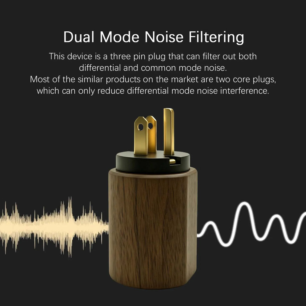 Hifi Audio Couple rx-2 filter Reduce noise EMI filter Common noise filter  Normal noise filter Purifier AC noise Portable filter