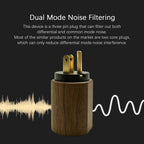 Hifi Audio Couple rx-2 filter Reduce noise EMI filter Common noise filter  Normal noise filter Purifier AC noise Portable filter