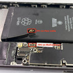 10pcs Battery FPC Flex Cable Connector On Board For iPhone 17 Air 16Plus 15ProMax 14 13 12 11 Pro Max X XR 8 XS Clip Plug