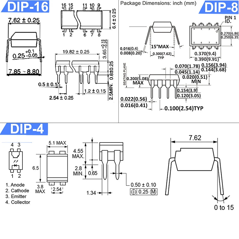 Optocoupler 4N25 4N35 HCPL3120 PS2501 PS2561 TLP521 TLP621 TLP627 PC814A PC817B PC817C 817 DIP SOP Photovoltaic Opto Isolator