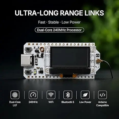 Heltec ESP32 LoRa V3 Kit With Case Module Board SX1262 CP2102 Meshtastic LoRaWAN IoT Node Lora Antenna Protect Case